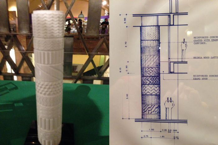 MAQUETA DE DETALLE ARQUÍTECTÓNICO